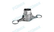 Coupleur à came femelle type D inox 316