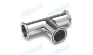 Equal CLAMP tees stainless steel 316L
