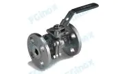 2 pieces flanged end full bore NP ASA 150 stainless steel