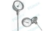Temperature gauges ND 100 threaded 1/2' BSPP horizontal or vertical S.S 316