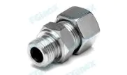 316TI male straight unions stainless steel