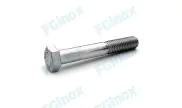 Machine screw hexagon head partially threaded DIN931 stainless steel A2/304