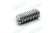 Machine screw without slotted head flat end DIN551 stainless steel A2/S.S304