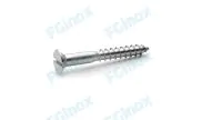 Slotted countersunk head wood screws DIN97 stainless steel A2/S.S304